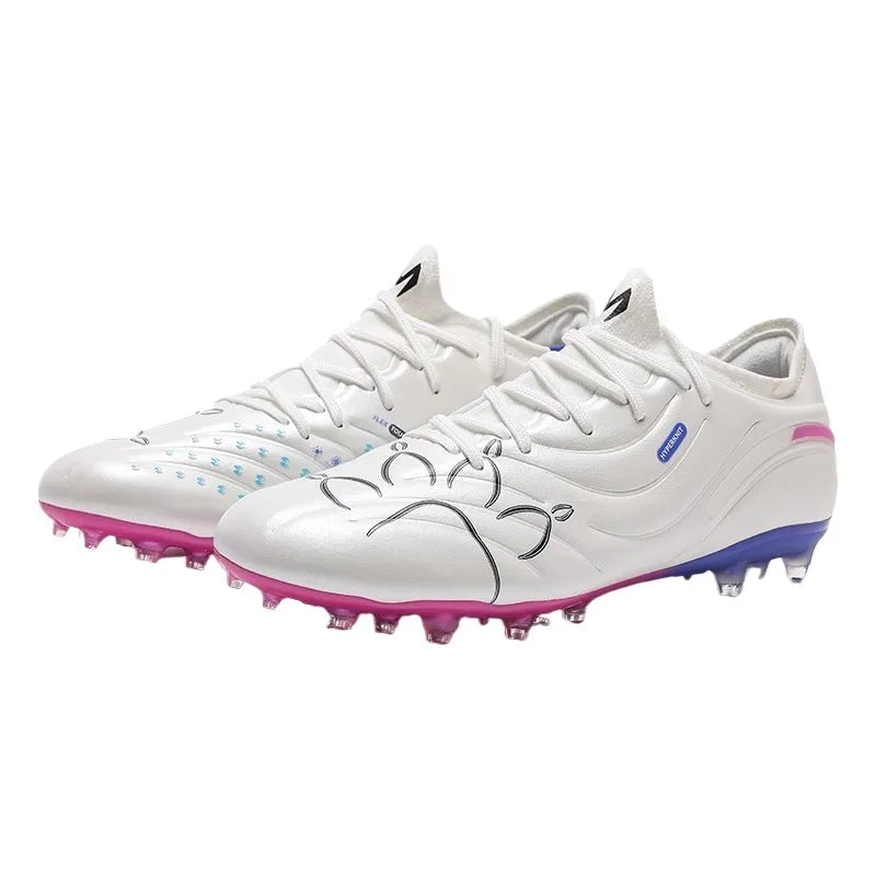 Kelme Men's Football Shoes Adult Mg Short Spikes Artificial Turf Training Football Boots Indoor Anti-slip Soccer Shoes