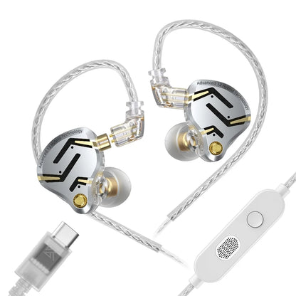 KZ ZS12 PRO 2 Hybrid IEM Earphones – HiFi Bass Wired Gaming Earbuds with Super-Linear Drivers