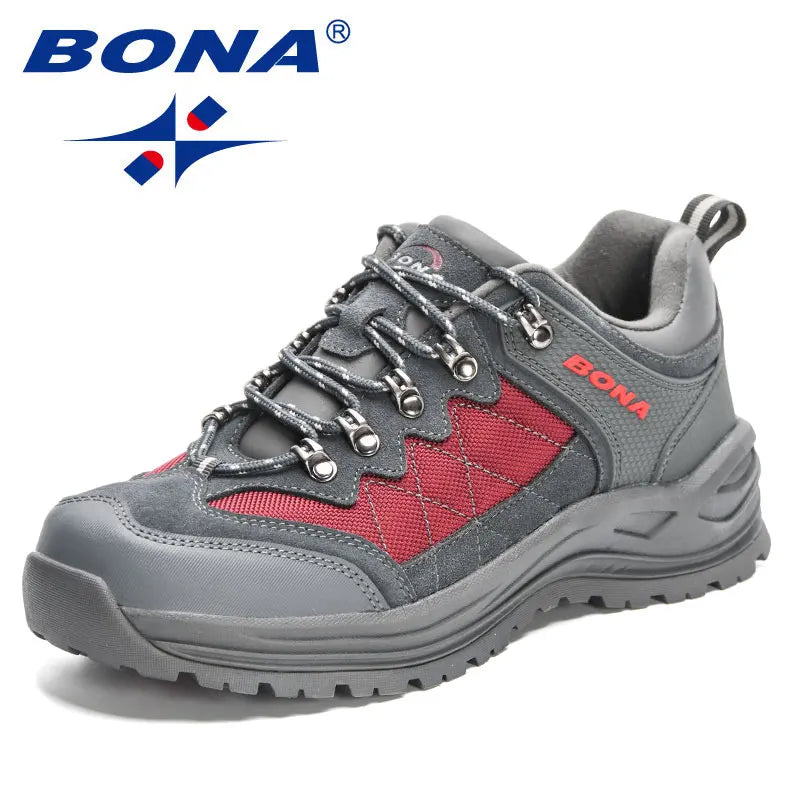BONA New Designers Turistické boty Trekingové tenisky Pánské boty Pánské trekingové boty Chůze Mansculino Rybaření Kempování Boty na jogging