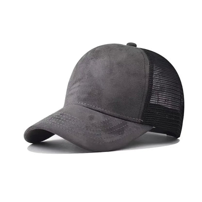 New Summer Mesh Baseball Cap Women Men Letter Patch Snapback Hat Casual Breathable Unisex Street Hip Hop Trucker Caps