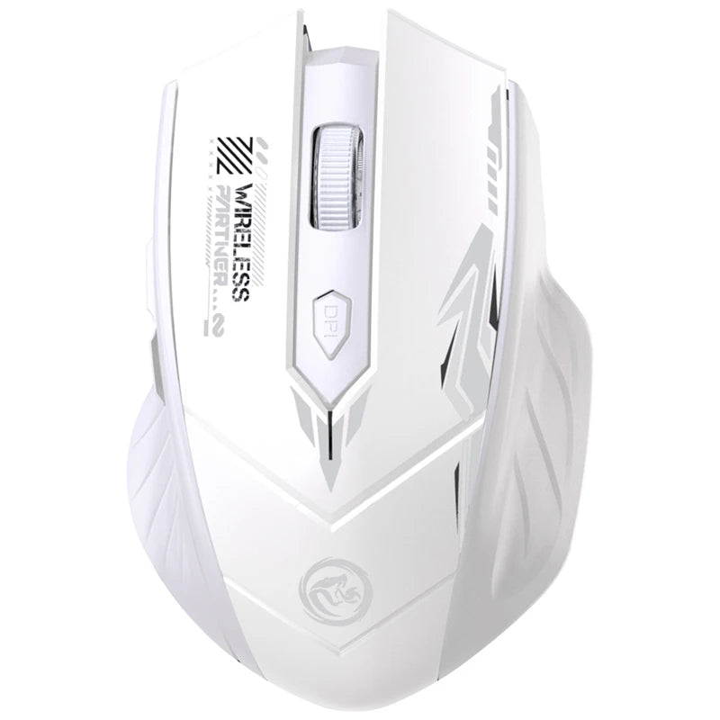 Wireless Gaming Mouse Dual Mode Bluetooth 2.4G Rechargeable Silent Ergonomic Mouse with Adjustable DPI, Type-C Wireless Gaming Mouse for PC, Laptop & Mac