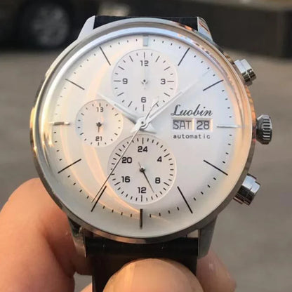 Luxury Men Watch Automatic Mechanical Watches Self Winding Business Stainless Steel Luminous Wristwatch Relojes Para Hombre 2020