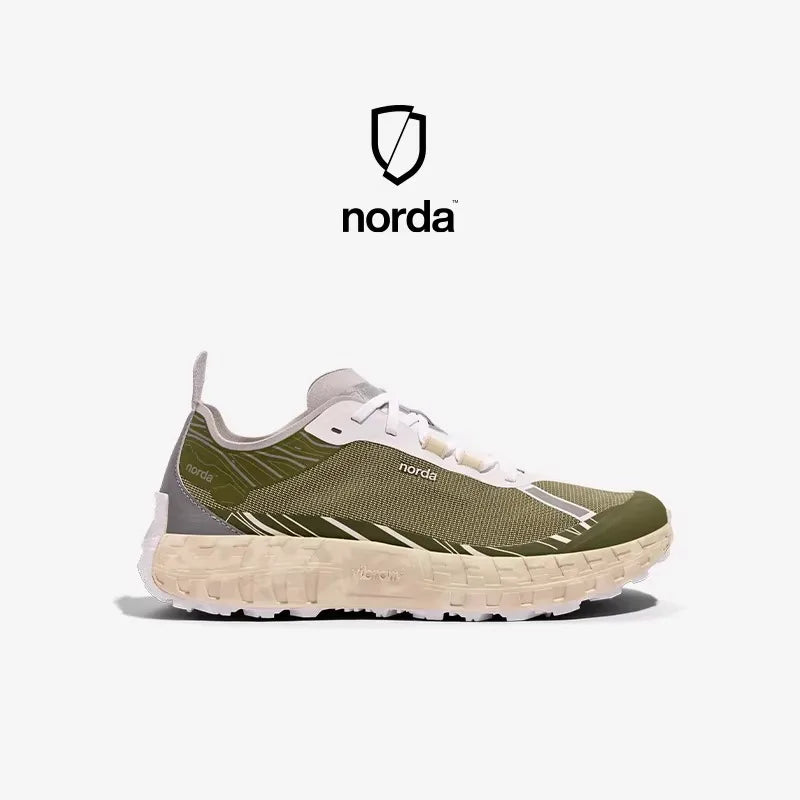 Norda 001 Scarpe da corsa da uomo basse per fuoristrada, traspiranti, da escursionismo all'aperto, leggere e resistenti all'usura