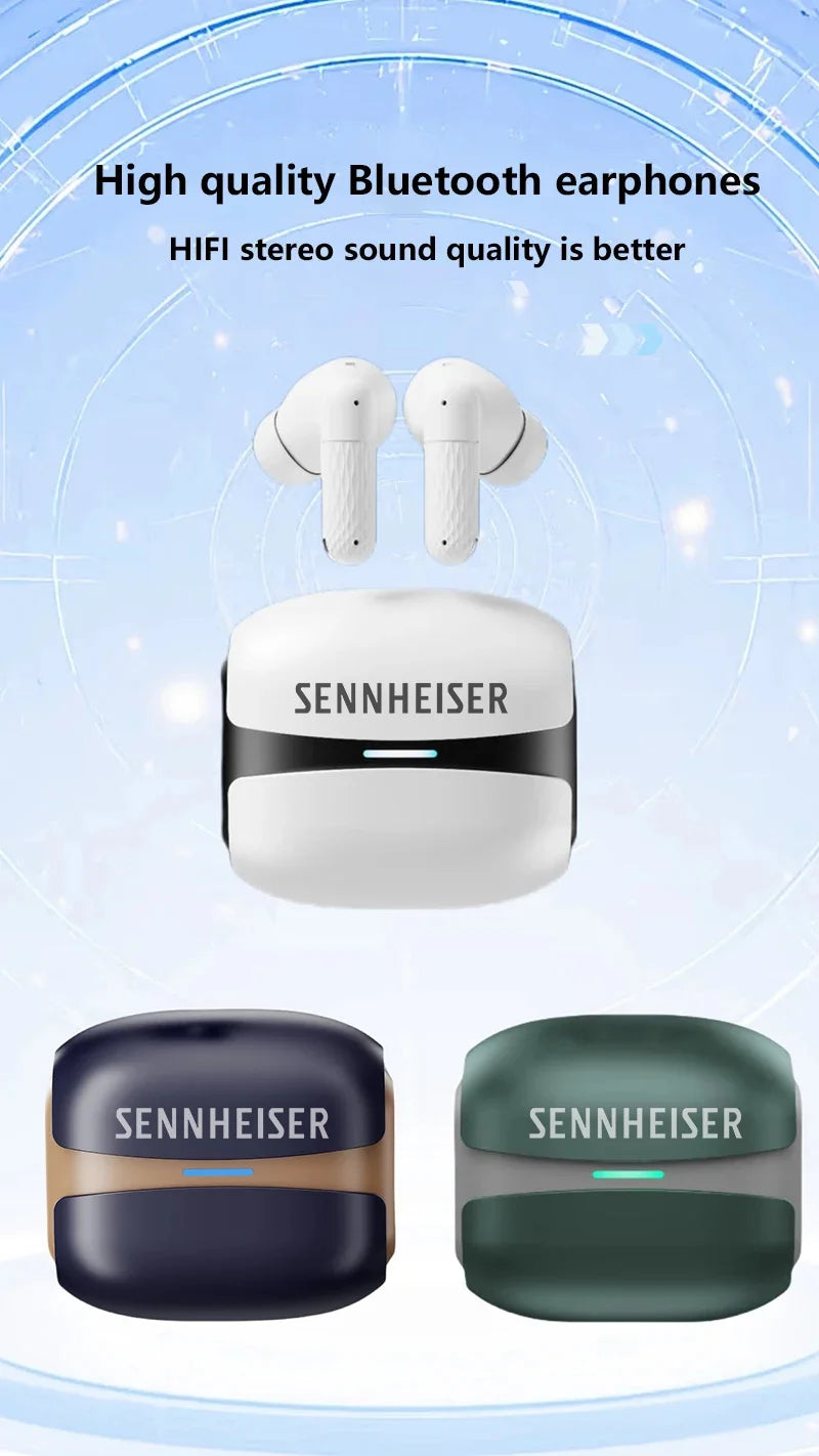 SENNHEISER TWS Earbuds Wireless Bluetooth Earphones Game Headphones For IOS /Android /HarmonyOS Motion Headset With Mic Earohone