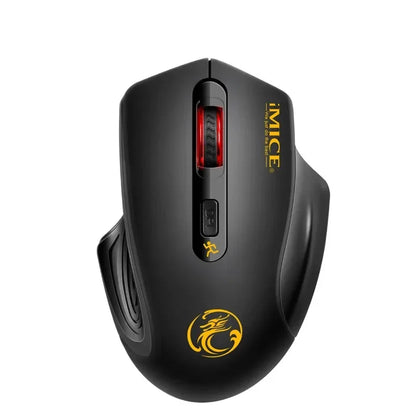 Mouse wireless nou, 2000DPI reglabil, receptor USB 3.0, mouse optic pentru computer, 2.4GHz, mouse gaming cu design ergonomic pentru laptop