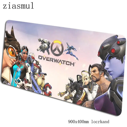 overwatch mouse pad 90x40cm mousepads Aestheticism gaming mousepad gamer Gorgeous personalized mouse pads keyboard pc pad