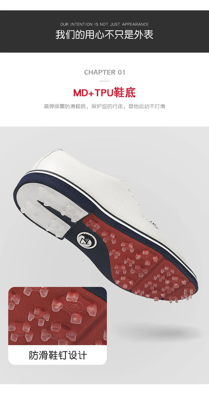 2026 Professional Golf Shoes Men’s Luxury Golf Footwear Comfortable Walking Sneakers
