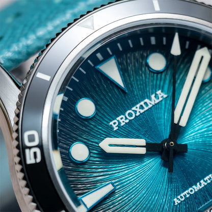 Proxima PX1752 Mechanical Men's Watch 9015 Movement Oil Pressure Business Luxury Men Watches Sapphire Glass 10Bar