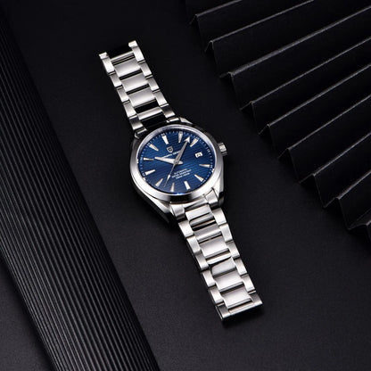 PAGANI DESIGN luxury men’s watch – Mechanical automatic model (calibre 8215), stainless steel, water-resistant, with date display and luminescent hands