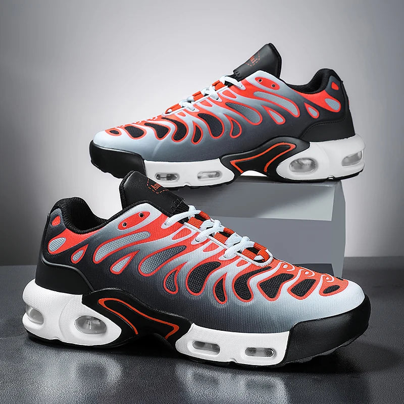 Sneakers Men Mesh Breathable Running Sport Shoes Unisex Light Soft Thick Sole Hole Couple Shoes Athletic Sneakers Women Shoes
