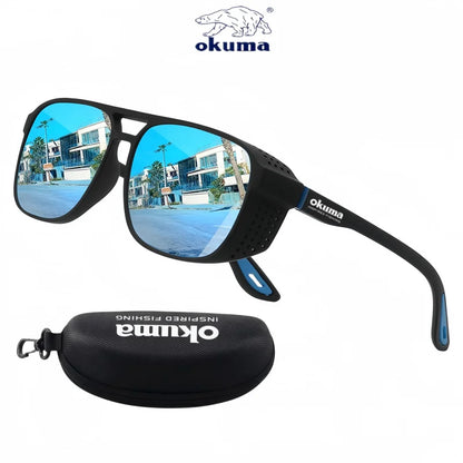 Okuma Fashion Polarized Glasses UV400 Anti Stray Light, Suitable for Cycling, Driving, Fishing, Mountaineering, Hunting, etc