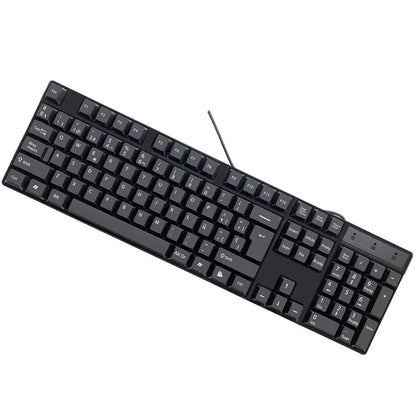 Spanish French Russian Arabic Letter Keycaps Keyboard Gaming Keyboard USB Wired 104 Keys for Computer