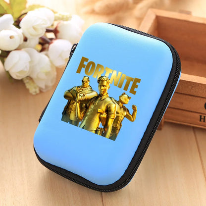 New Fortnite Storage Bag Multi Function Data Cable Charger Organizer Travel Earphone Protective Pouch Childrens Birthday Gift
