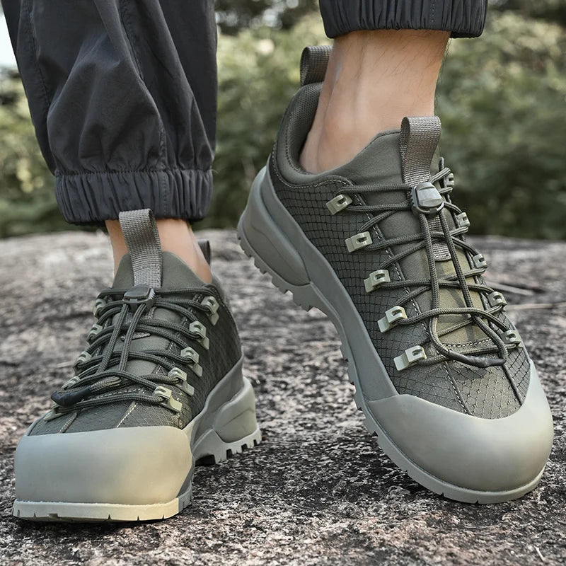 2025 New Mountaineering Shoes Outdoor Hiking Sports Shoes Men's Non Slip Hunting Leisure Walking Shoes Size 37-45