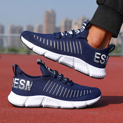 Hommes chaussures décontractées baskets respirant athlétique léger en plein air course chaussures de sport pour hommes marche Tennis Jogging chaussures
