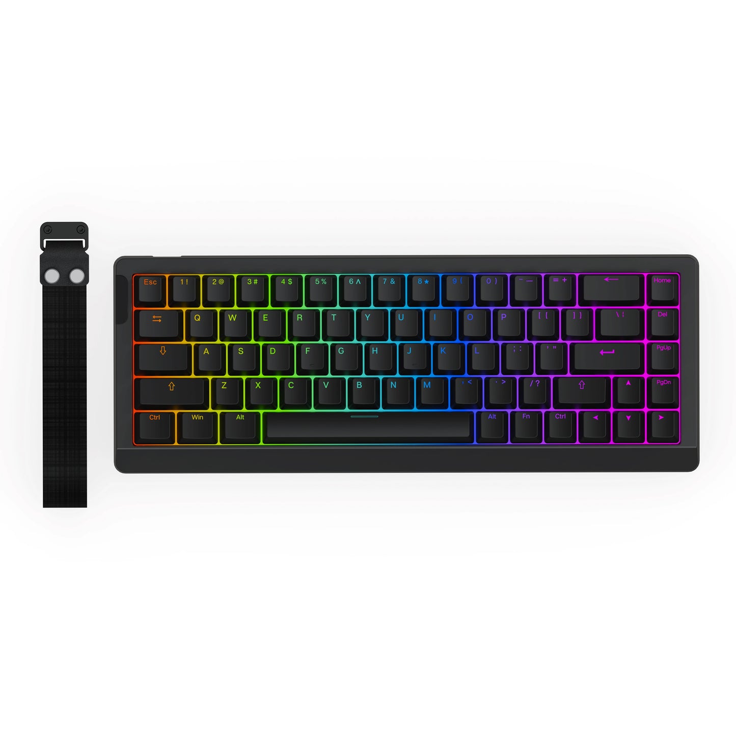 EPOMAKER HE68 Lite 65% ANSI US Layout Tray-Mounted Wired Hall Effect Magnetic Mechanical Keyboard DKS SOCD RGB Backlight