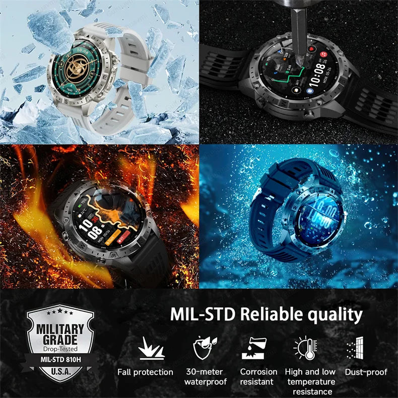 Smart Watch Men GPS Track High End watch Swim Waterproof Watches six axis sensor Sports 2GB Memory GPS Map Compass Smartwatch