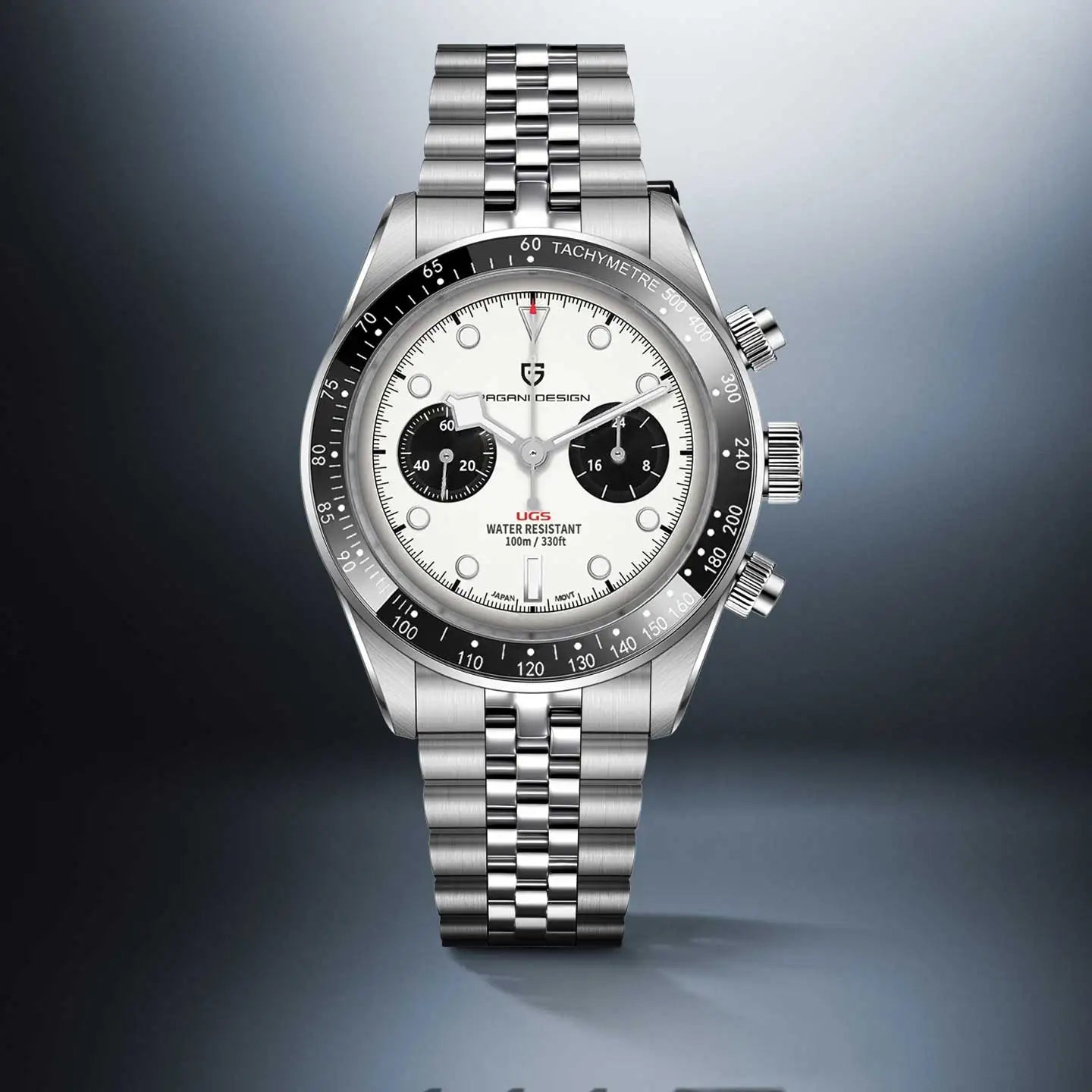 PAGANI DESIGN New Panda Men's Watches Top Luxury Quartz Wristwatches Chronograph Watch Man 2026 Gift AR Sapphire Ceramic Bezel