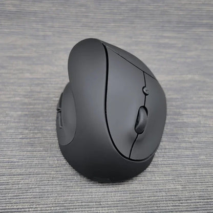 YANFU BNKJ5 Left Hand Wireless Ergonomic Mouse, 2.4G Bluetooth Ergonomic Mouse with Adjustable DPI, Silent Optical Office Mouse for Left-Handed Users