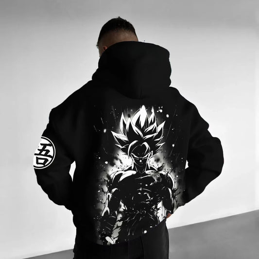2026 New Anime Dragon Ball Printed Hoodie Sweatshirt Men's and Women's Hoodie Men's Tops Sports Hoodie Harajuku Y2K Hoodie