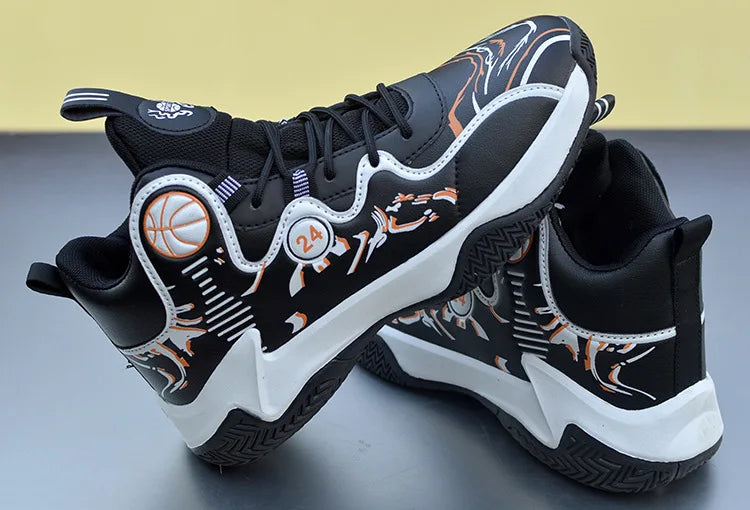 Verkauf von Basketballschuhen für Herren, High-Top-Sportschuhe für Outdoor, gepolstert, Herren-Sportschuhe, bequeme weiße Sneaker, Zapatillas