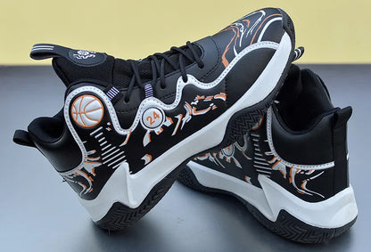 Verkauf von Basketballschuhen für Herren, High-Top-Sportschuhe für Outdoor, gepolstert, Herren-Sportschuhe, bequeme weiße Sneaker, Zapatillas