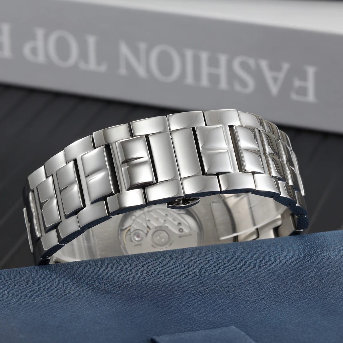 BERNY Men's Mechanical Watch, Top Accuracy, Automatic Wristwatch, Luxury Male Clock, Sapphire, Self-Winding, Waterproof