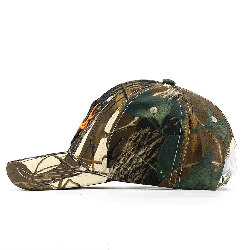 New Camo Baseball Cap Fishing Caps Men Outdoor Hunting Camouflage Jungle Hat Airsoft Tactical Hiking Casquette Hats