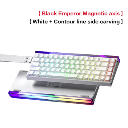 AULA HERO 68 HE Gaming Mechanical Keyboard Magnetic Axis RT Wired RGB Lighting 8K Polling Rate Side Engraving