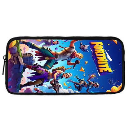 Hot-Game-Kinderrucksäcke mit Lunchbag und Federmäppchen, große Schultaschen für Schüler, Design F – FortniteS, für Jungen und Mädchen, ideales Geschenk