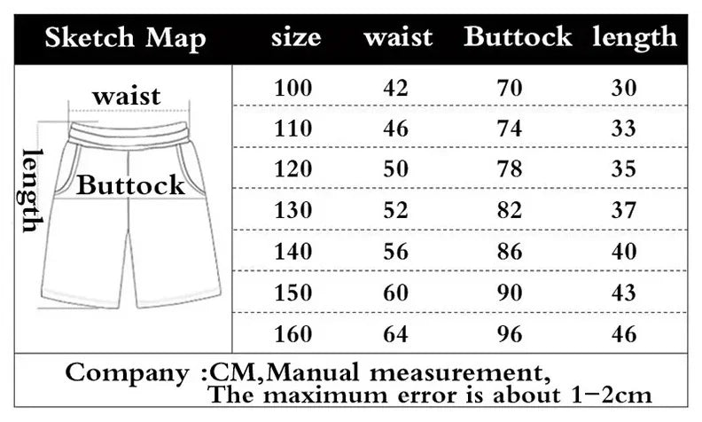 2026 Cartoon Dragon Ball Z Children's Boys' Shorts Beach Pants Summer Cartoon Cute Boys Beach Pants Comfortable and Breathable