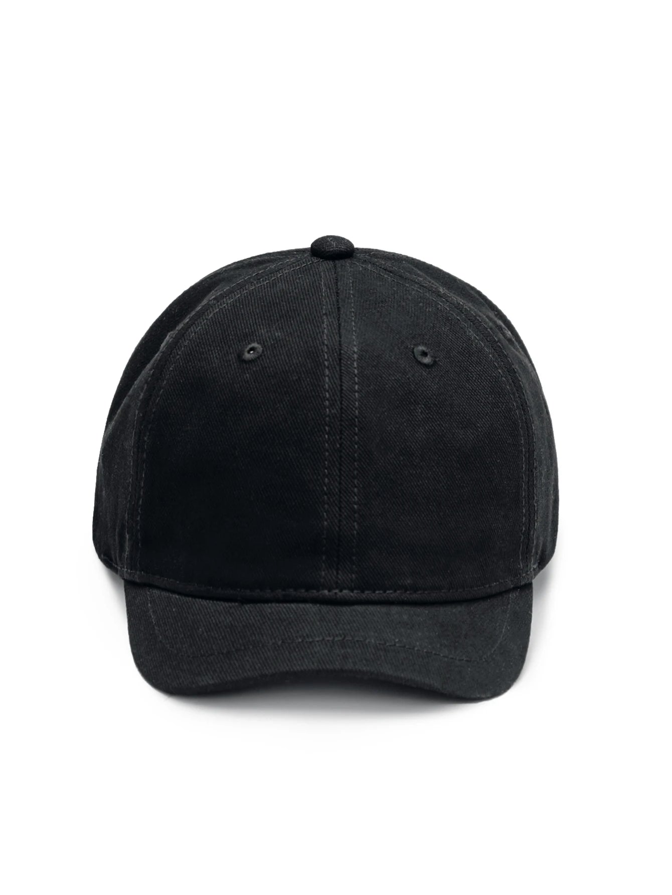 Short Brim Cotton Baseball Cap Men Women Casual Vintage Dad Hat Adjustable Trucker Style Low Profile Caps Nylon Fastener Tape