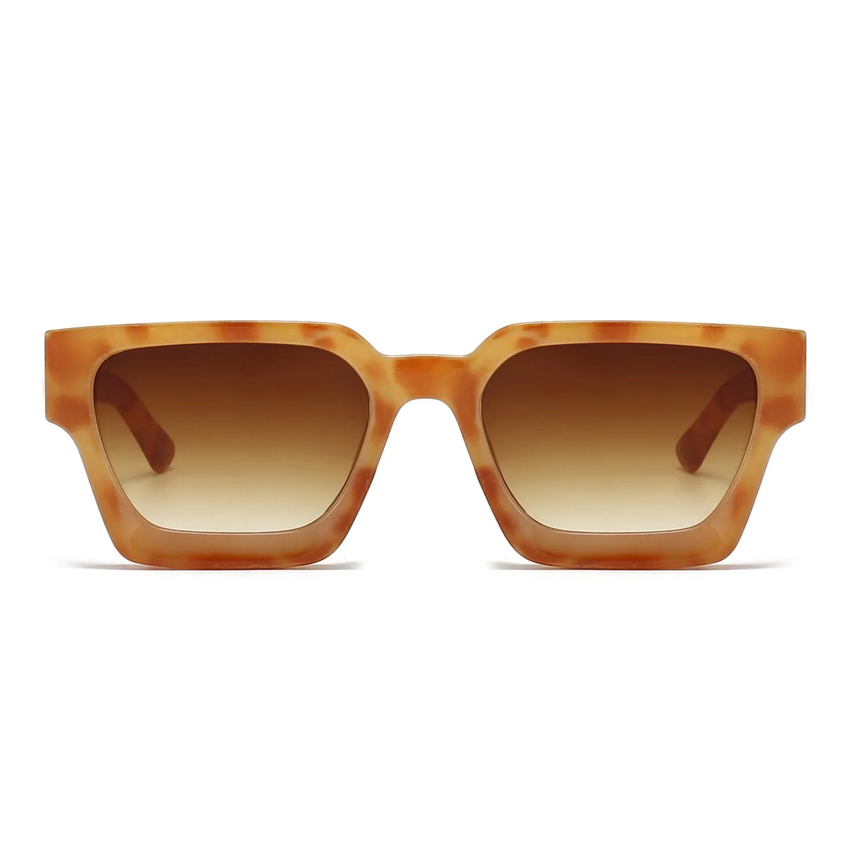 JNPCXI Fashion Square Women Luxury Sunglasses Retro Gradient Blue Designer Men Trending Sun Glasses Shades UV400