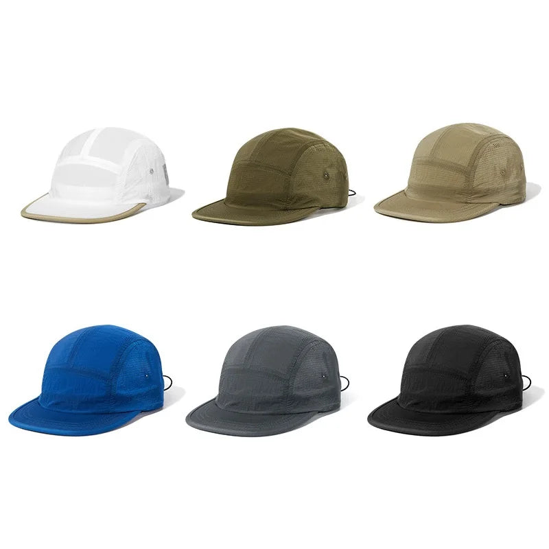 Casquettes de course ultralégères pour hommes et femmes, à séchage rapide, pour les sports de plein air, le cyclisme, le trail et le marathon, casquettes snapback