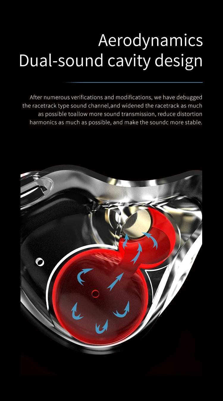 BGVP Scale 2DD In Ear Monitor Earphone 6D Sound Effects Gaming Headset HiFi Wired Headphones Bass Stereo Earpiece Music Earbuds