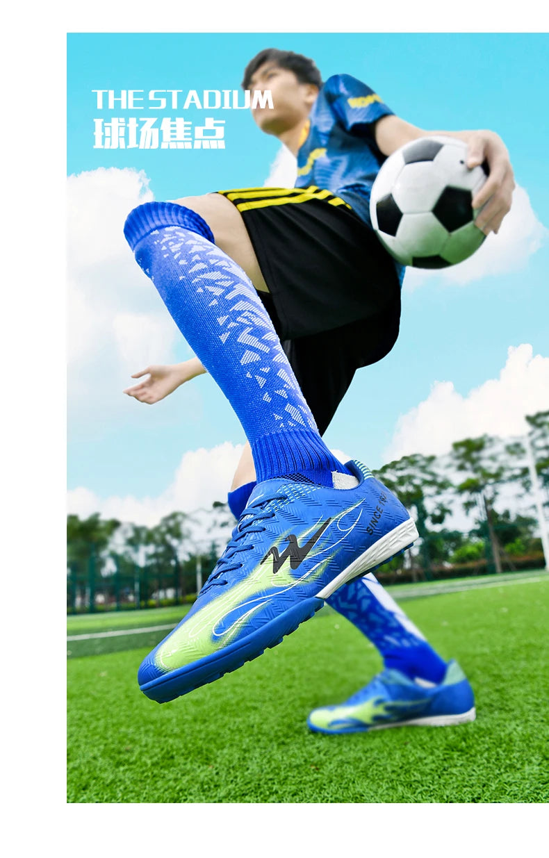 Double Star Fußballschuhe 2026 – Neue Fußballschuhe für Training und Spiel, rutschfest, griffig, stabiler Halt, spezielle Fußballschuhe