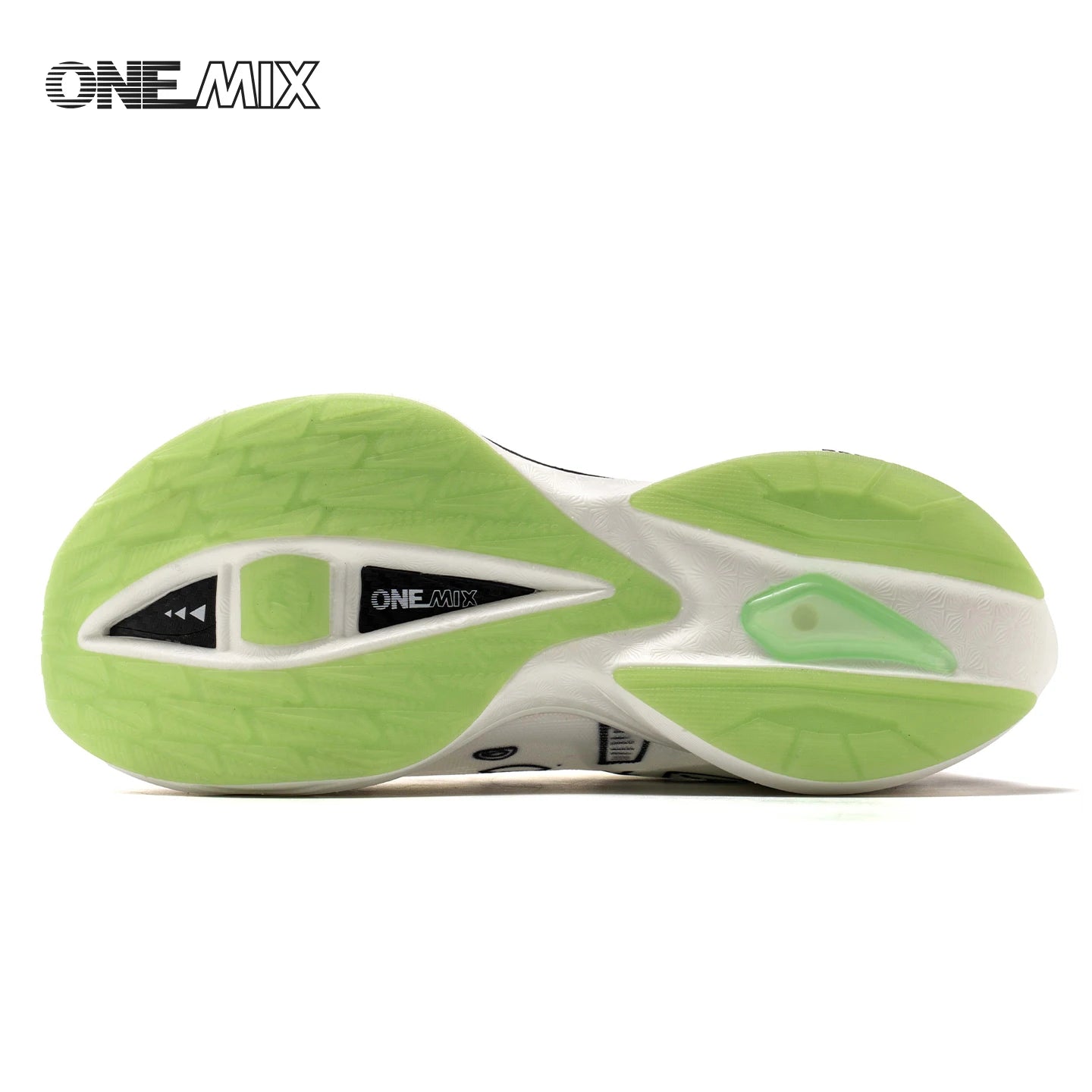 ONEMIX Nylon Carbon Board Marathon Running Racing Shoes, Professional Stable Support, Shock Relief, Ultra-light Rebound Sneakers