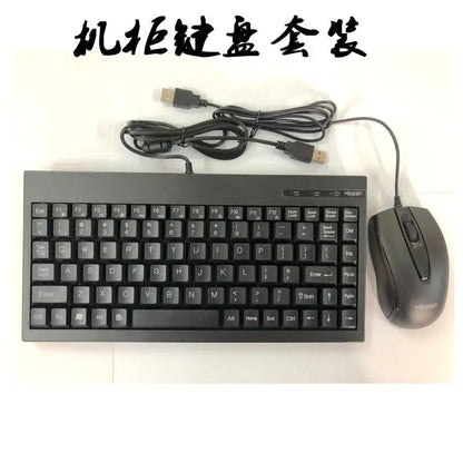 Mini industrial keyboard round port PS2/USB numerical control cabinet machine tool medical equipment notebook keypad wireless