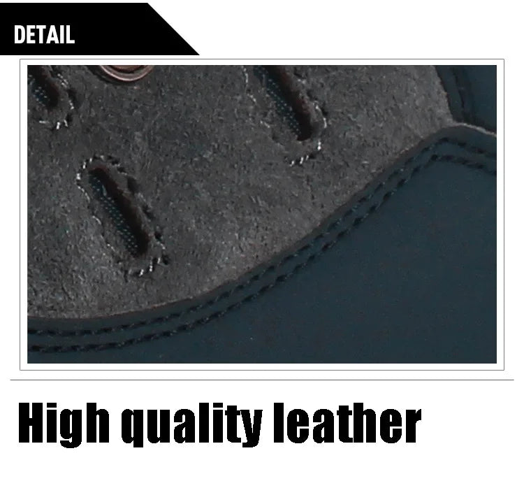 Lynjacye Mid Cut 2025 New Waterproof Hiking Boots Training Shoes Men Sports Shoes Outdoor Non-Slip Woodland Hunting Work Shoes