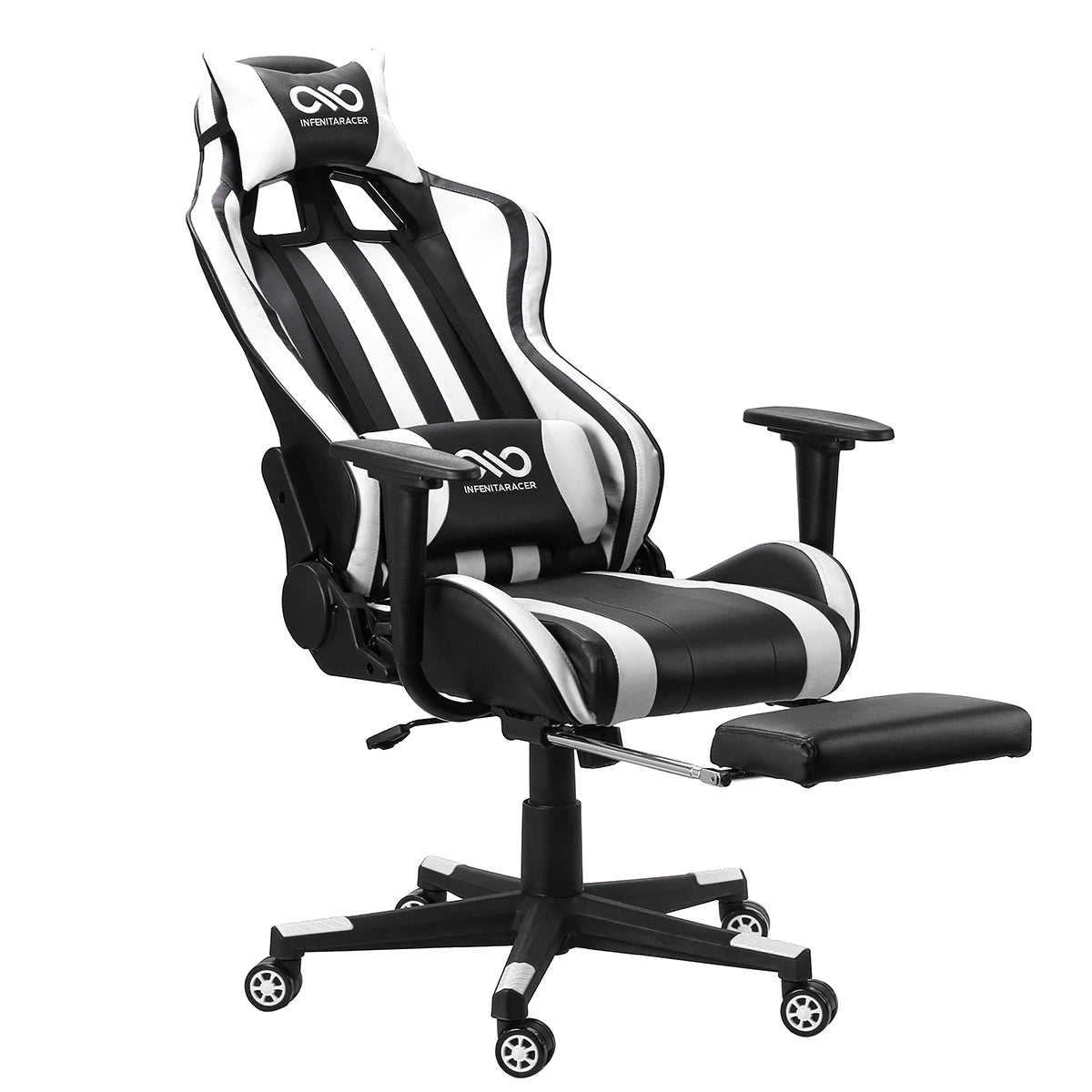 Chaise de bureau en cuir Joylive, chaise de jeu WCG, chaise ergonomique pour ordinateur, pivotante, inclinable, pour salle de jeu