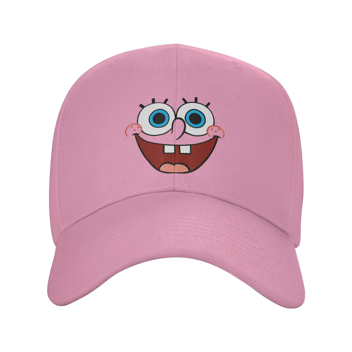 Casquette de baseball « Spongebob » à grand visage souriant, style « Sun », printanière, rétro « y2k », casquette de camionneur pour couple, femmes, tennis, skate et baseball