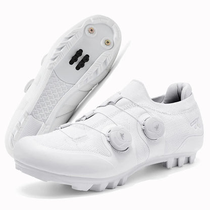Professional Men's Cycling MTB Shoes Route Cleats Speed Road Bike Sneakers Racing Women Flat Bicycle Mountain SPD Biking Footwear