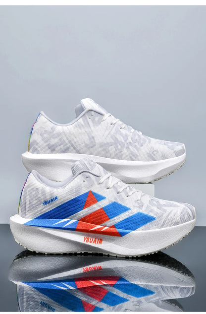 Men's Cushioning Running Shoes Lightweight Athletic Casual Sneakers Male Non-Slip Sports Shoes Outdoor Travel Walking Shoes2026