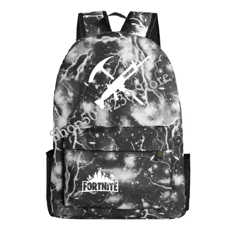 Fortnite Children's Backpack Large Capacity Bolsa Escolar High Quality Waterproof Men Women Victory Game Stationary Kid Rucksack