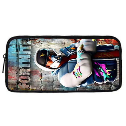 Hot Game Design Child Backpacks Lunch Bag Pencil Case Pupil Large Capacity School Bags For Boy Girl Best Gift F-FortniteS