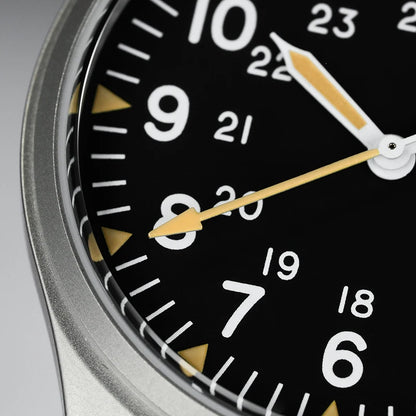 Militado ML07 Quartz Watch VH31 Movement Sapphire Crystal Military Watch 100m Waterproof High Clear AR Coating Luminous Watch