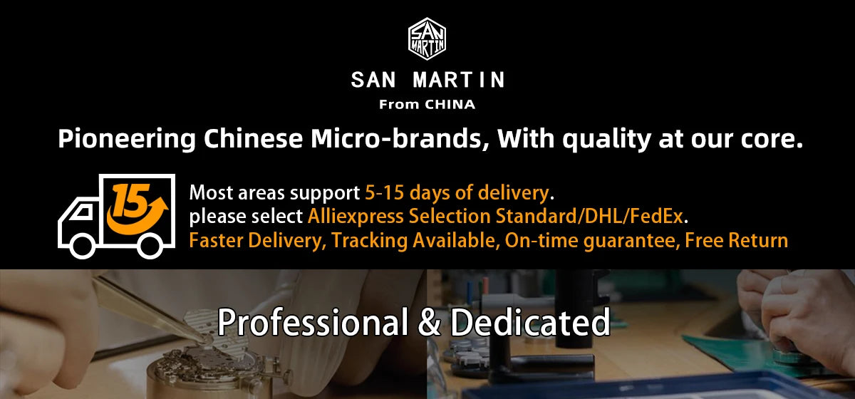 San Martin 40mm Enamel Spiral Dial Integrated Bracelet Men Diver Watch Miyota 9015 Automatic Mechanical Waterproof 200m SN0148