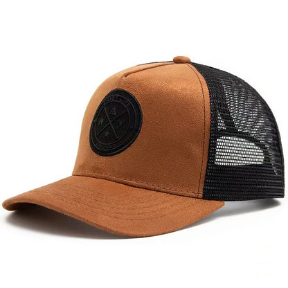 New Summer Mesh Baseball Cap Women Men Letter Patch Snapback Hat Casual Breathable Unisex Street Hip Hop Trucker Caps