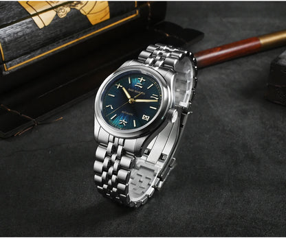 San Martin 39mm Enamel Sunray JianZhan Dial Men GADA Watch 90S5 Automatic BGW-X1 10Bar Sapphire 5-Link Bracelet SN0144CG
