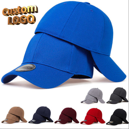 Casquette entièrement fermée avec logo personnalisé - Mode homme printemps-été - Casquette de baseball post-scellée - Casquette de protection solaire pour femme - Casquettes hip-hop